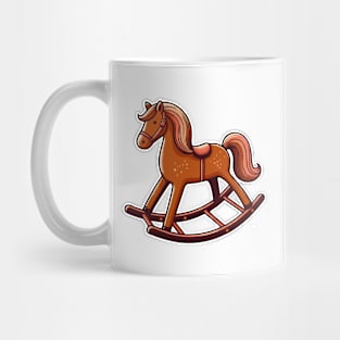 Wooden Rocking Horse Mug